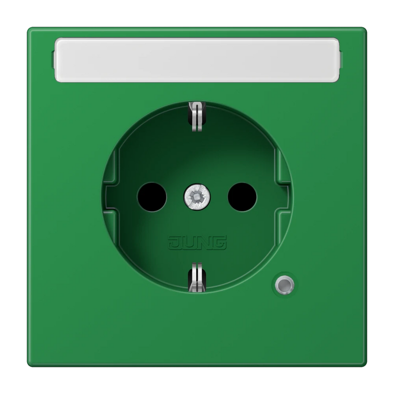 Chargez l'image dans la visionneuse de la galerie, Tomada SCHUKO® verde com indicação de funcionamento LS1520BFNAKOGN JUNG
