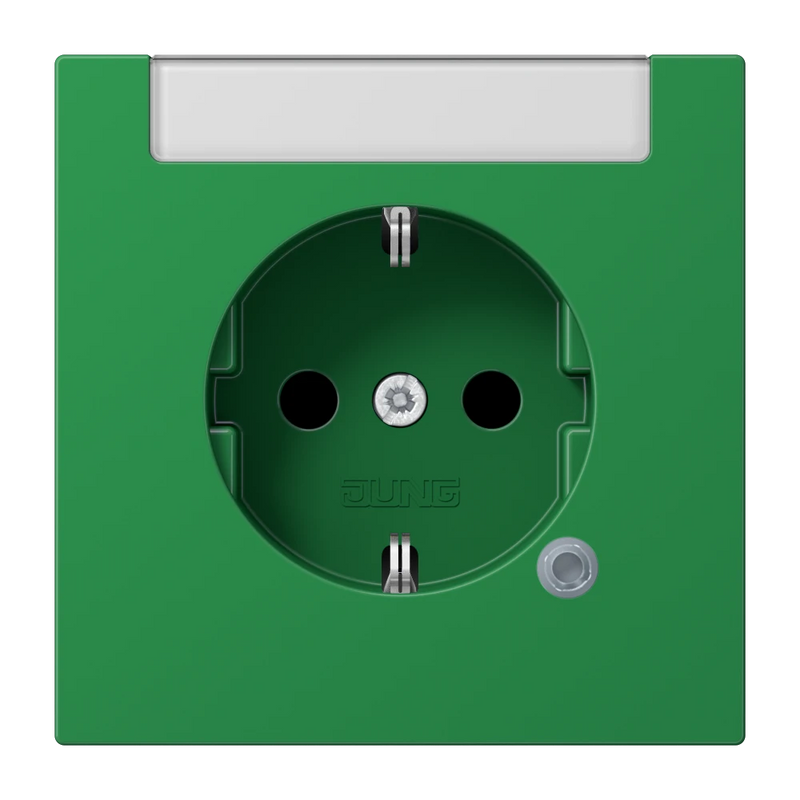 Load image into Gallery viewer, Tomada SCHUKO® com Indicação de Funcionamento Verde LS1520INAKOGN JUNG
