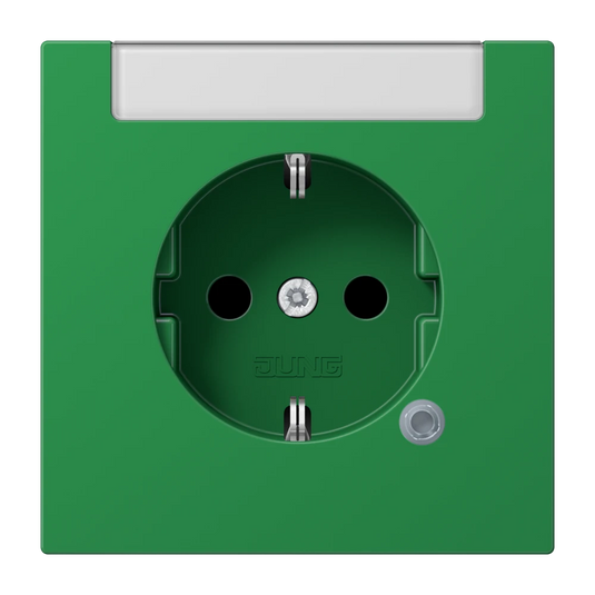 Tomada SCHUKO® com Indicação de Funcionamento Verde LS1520INAKOGN JUNG