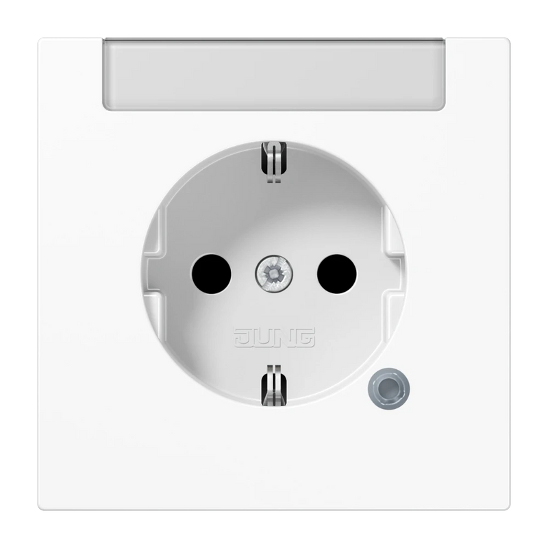 Carregue imagem no visualizador da galeriaTomada SCHUKO® 16 A 250 V com Indicação e Campo de Inscrição LS JUNG
