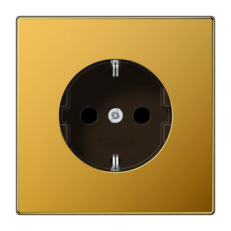 Load image into Gallery viewer, Tomada SCHUKO® Safety Plus banho de ouro LS1520KIGGO JUNG
