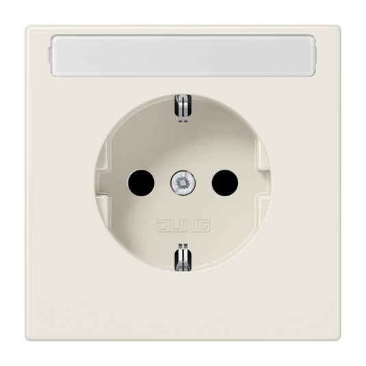 Tomada SCHUKO® 16 A 250 V com Campo de Inscrição Marfim LS1520KINA JUNG