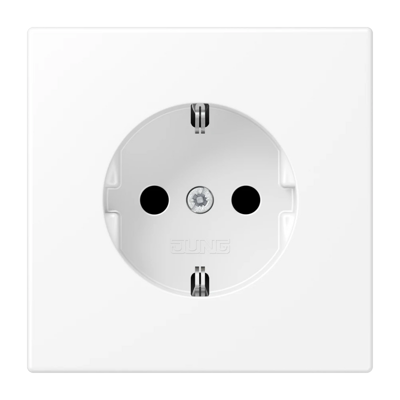 Chargez l'image dans la visionneuse de la galerie, Tomada SCHUKO® 16 A 250 V Safety Plus Duroplástico Branco Mate LS JUNG
