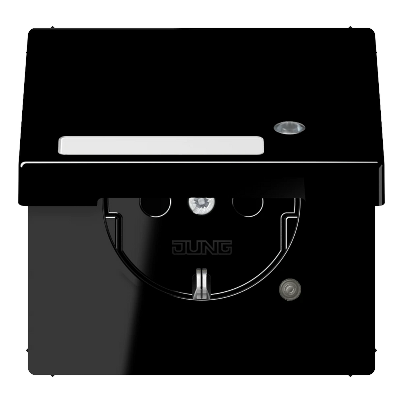 Cargue la imagen en el visor de la galería, Tomada SCHUKO® com Tampa Basculante e Indicação de Funcionamento LS JUNG
