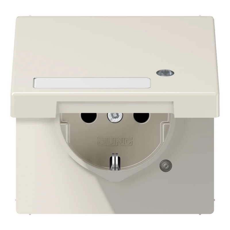Carregue imagem no visualizador da galeriaTomada SCHUKO® com Tampa Basculante e Indicação de Funcionamento LS JUNG
