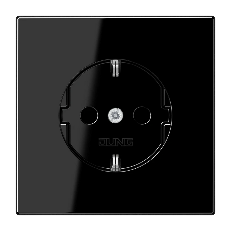 Chargez l'image dans la visionneuse de la galerie, Tomada SCHUKO® Safety Plus Duroplástico Preto LS JUNG
