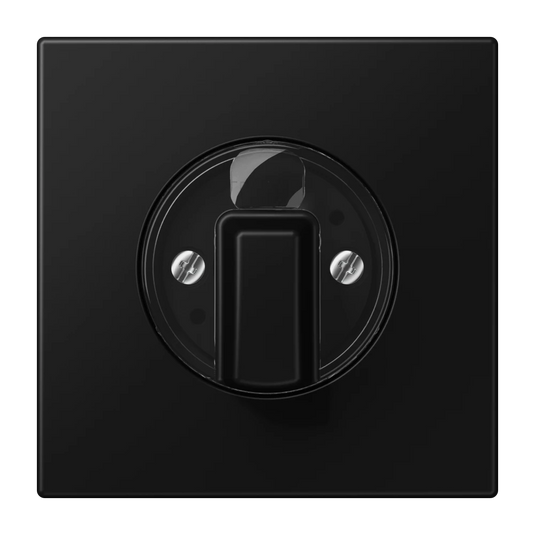 Capa para Interruptores Giratórios Preto Mate LS1941SWM JUNG