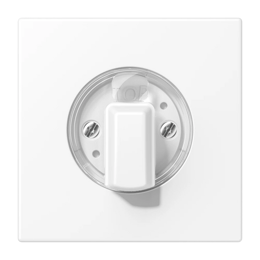 Capa para Interruptores Giratórios Branco Mate LS1941WWM JUNG