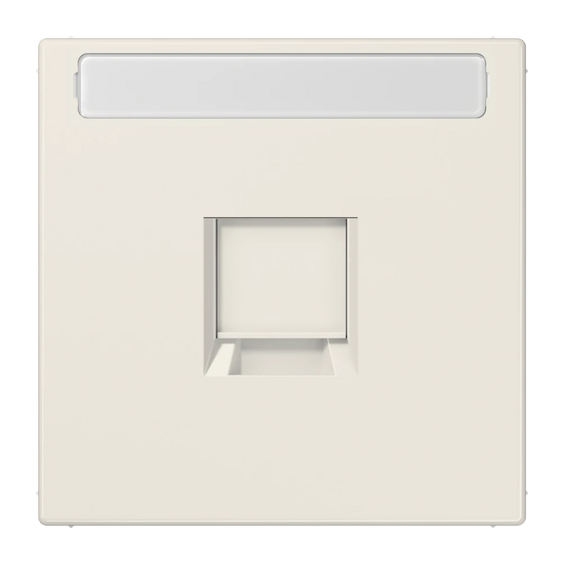 Load image into Gallery viewer, Placa central para conectores RJ com campo de inscrição LS JUNG
