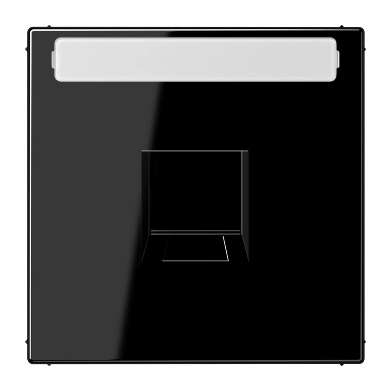 Load image into Gallery viewer, Placa central para conectores RJ UMA-CAT6A cinzento claro JUNG
