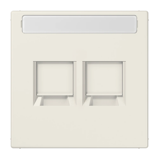 Placa central para conectores RJ 2x LS JUNG