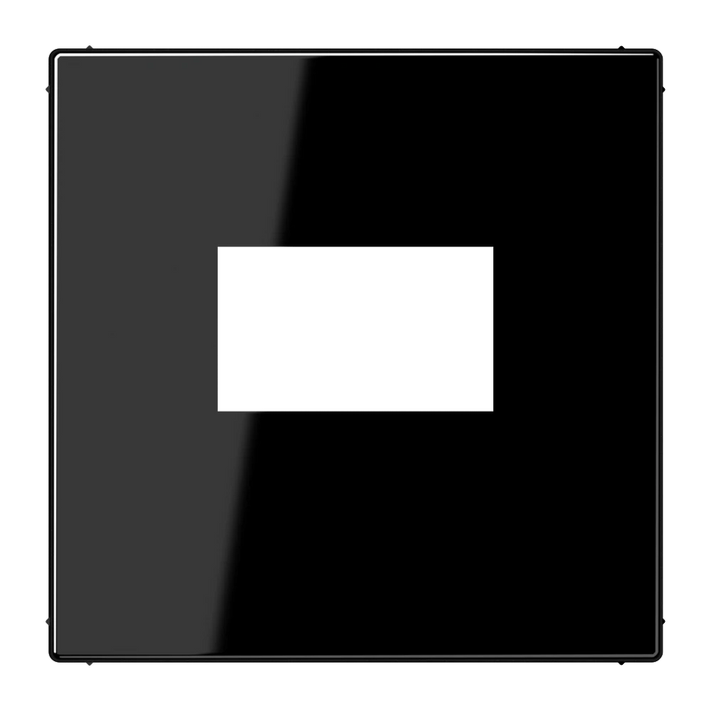 Load image into Gallery viewer, Tampa para carregador USB preto LS JUNG
