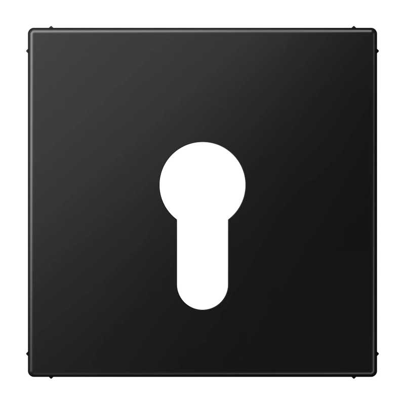 Cargue la imagen en el visor de la galería, Capa para Interruptor de Chave Preto Mate LS JUNG
