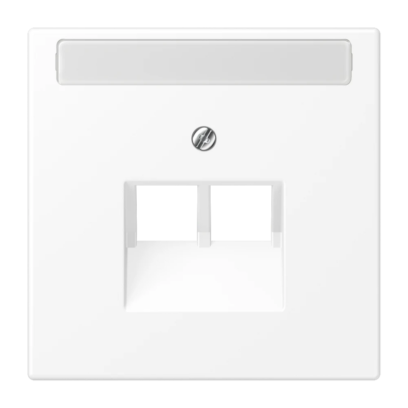 Load image into Gallery viewer, Capa para caixas de derivação 2 x 8-pólos branco LS JUNG
