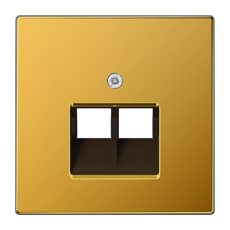Carregue imagem no visualizador da galeriaCapa para caixas de derivação 2 x 8-pólos banho de ouro Série LS JUNG
