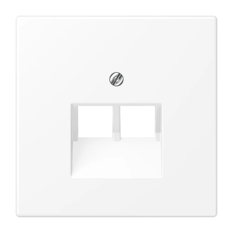 Load image into Gallery viewer, Capa para caixas de derivação 2 x 8-pólos branco mate LS JUNG

