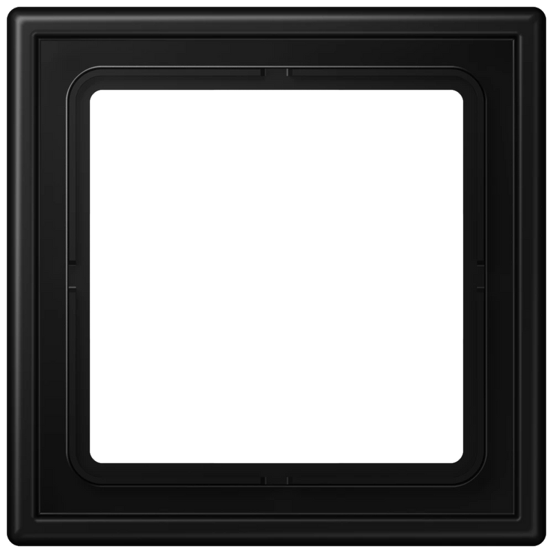 Carregue imagem no visualizador da galeriaAro simples LS 990 preto mate JUNG
