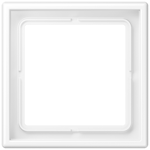 1-gang frame matt white LS 981 WWM - JUNG 