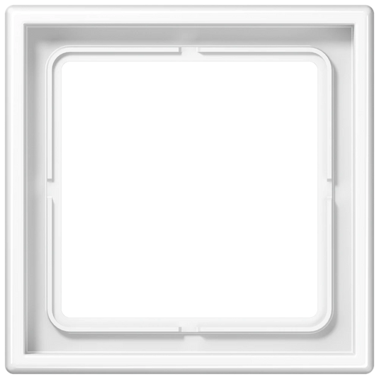 Aro simples branco LS 990 JUNG