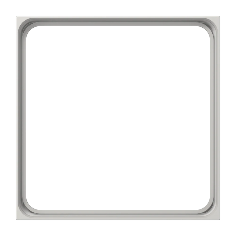 Load image into Gallery viewer, Aro intermédio para integração de capas especiais CD cinzento claro JUNG
