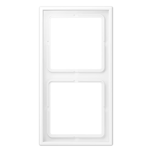 Aro Duplo Branco Mate LS 990 JUNG