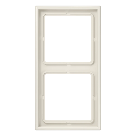 Aro Duplo Marfim para Montagem Vertical e Horizontal LS 990 JUNG