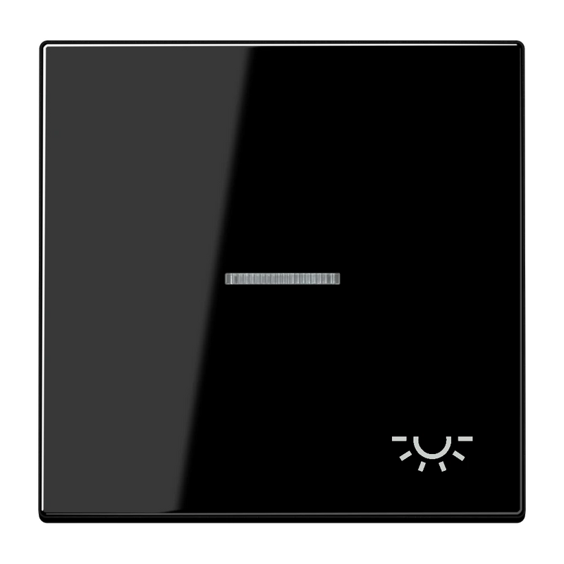 Cargue la imagen en el visor de la galería, Tecla simples com símbolo de luz e visor LS JUNG
