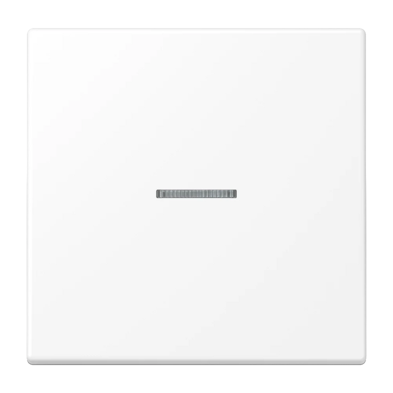 Load image into Gallery viewer, Tecla simples com visor branco mate LS JUNG
