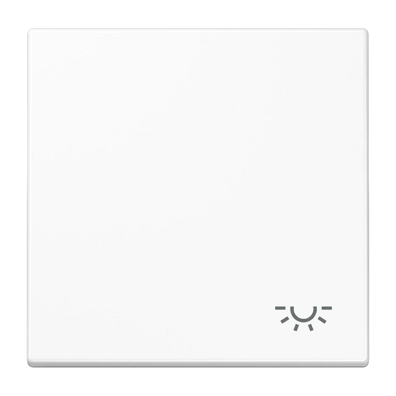 Cargue la imagen en el visor de la galería, Tecla simples símbolo luz branco LS JUNG

