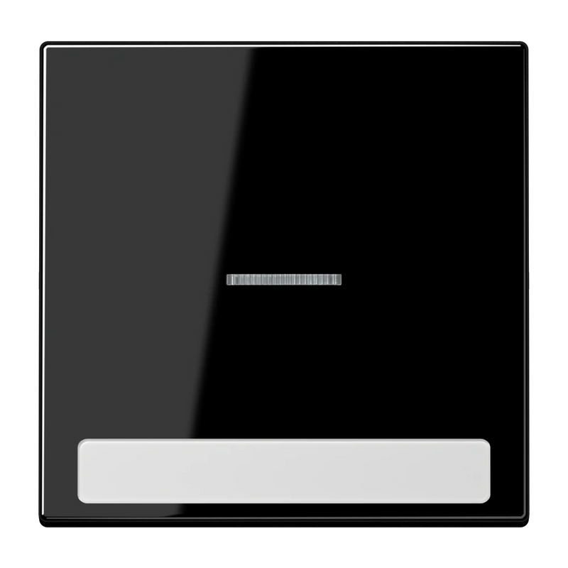 Cargue la imagen en el visor de la galería, Tecla simples com campo de inscrição e visor preto LS JUNG
