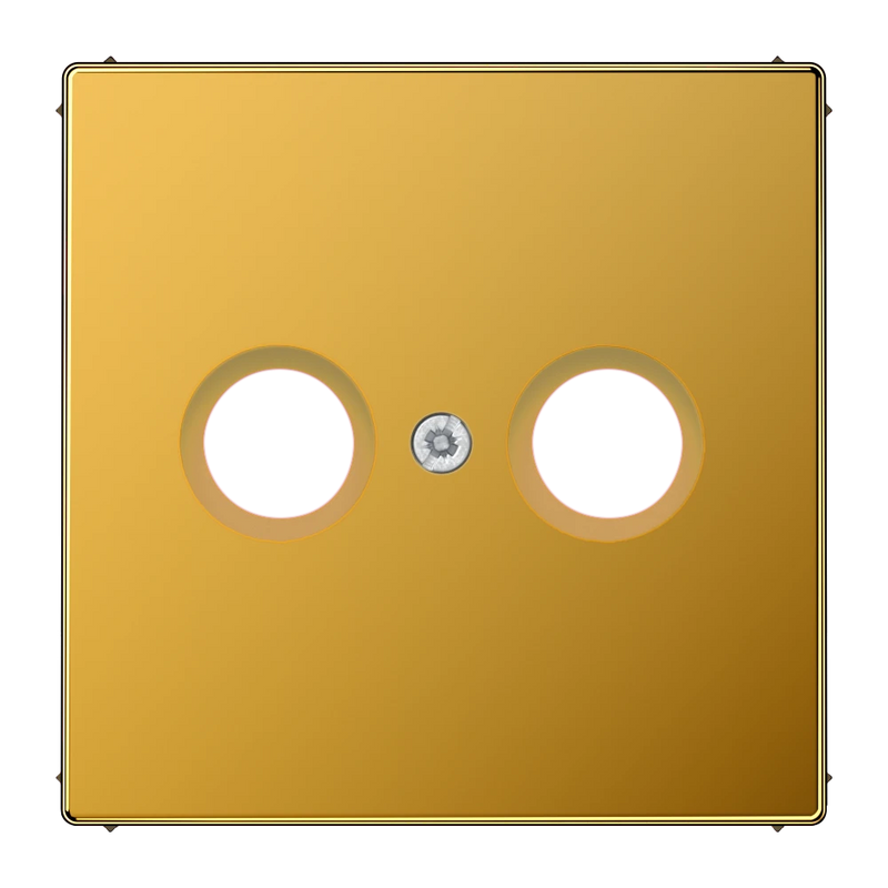 Load image into Gallery viewer, Capa para Tomadas de Antena Banho de Ouro LS JUNG
