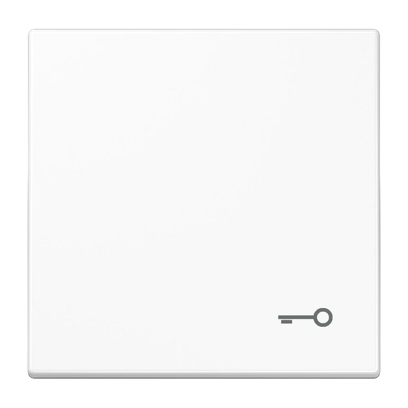 Carregue imagem no visualizador da galeriaTecla simples símbolo porta branco LS JUNG
