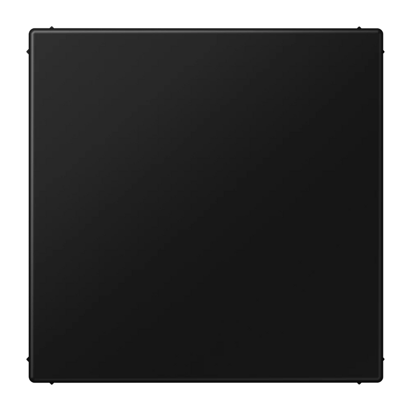 Cargue la imagen en el visor de la galería, Placa cega preto mate LS JUNG
