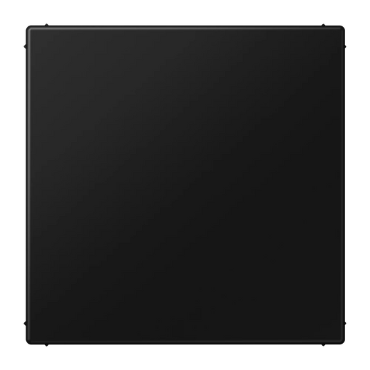 Placa cega preto mate LS JUNG