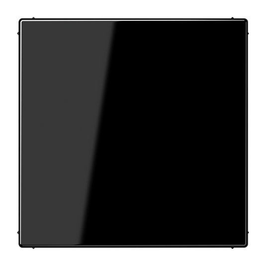 Placa cega preto LS JUNG