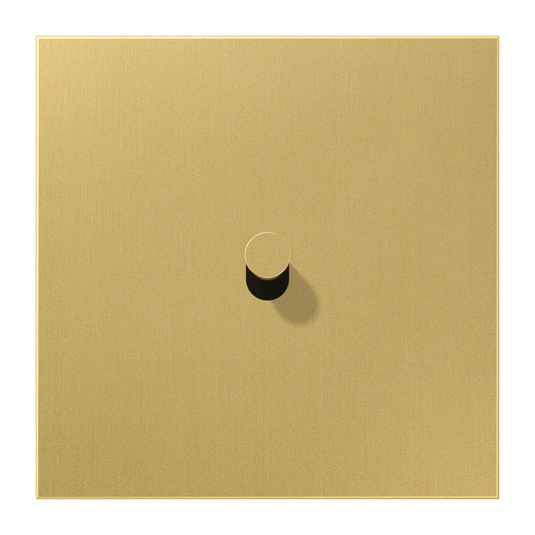 Placa com alavanca cone simples latão classic Série LS 1912 JUNG
