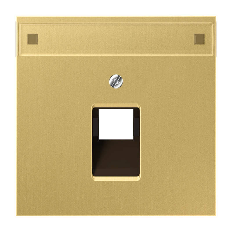 Load image into Gallery viewer, Capa para caixas de derivação 1 x 8-pólos latão classic Série LS JUNG
