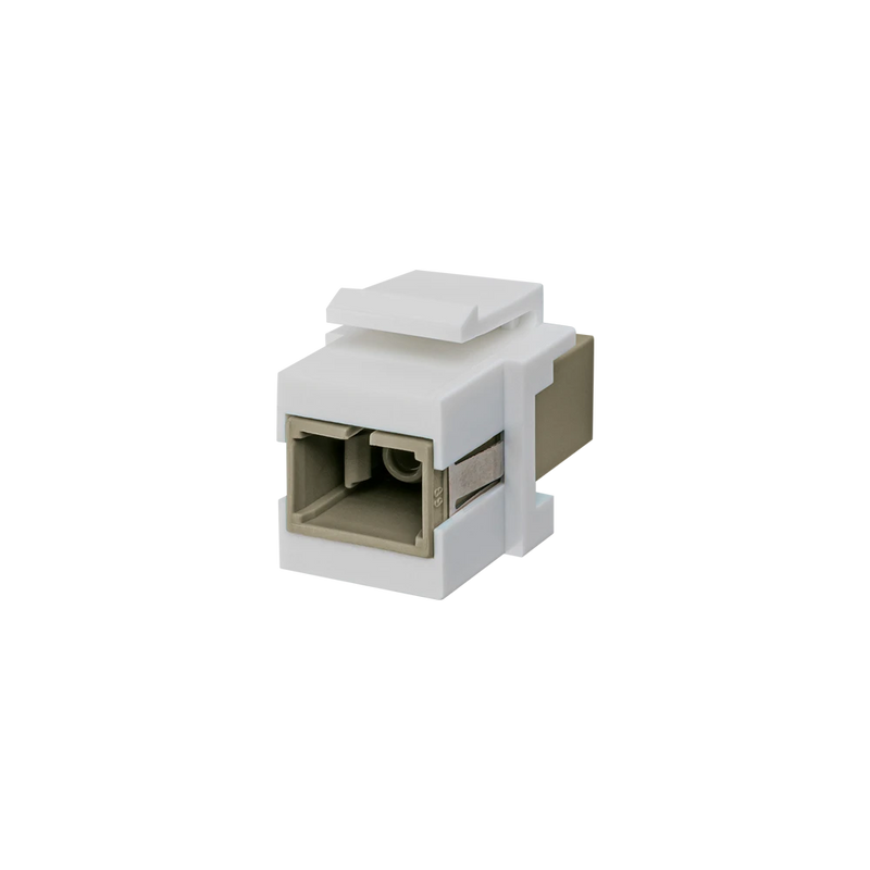 Carregue imagem no visualizador da galeriaConector keystone para fibra ótica bege SCOM2BG JUNG
