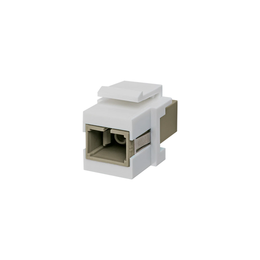 Conector keystone para fibra ótica bege SCOM2BG JUNG