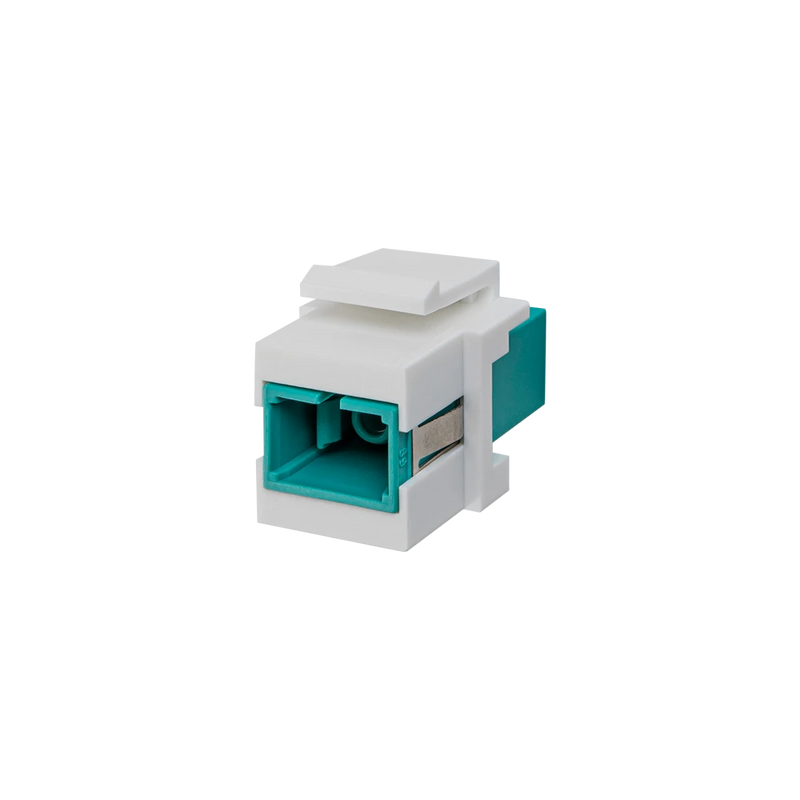 Carregue imagem no visualizador da galeriaConector keystone para fibra ótica aqua SCOM3AQ JUNG
