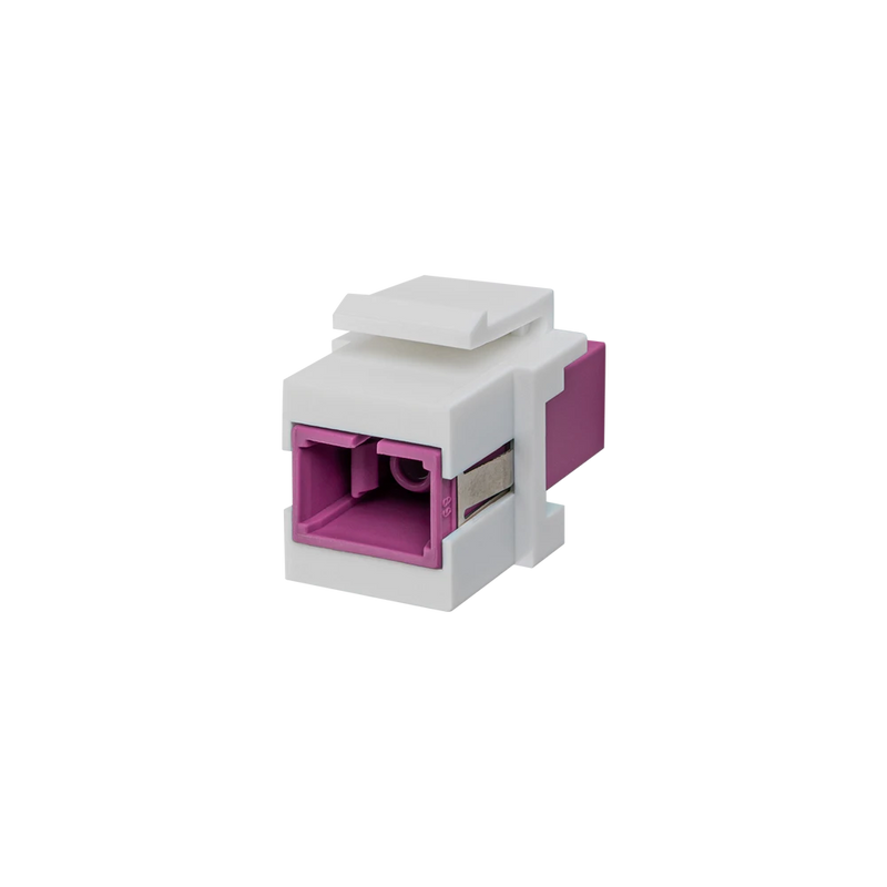 Carregue imagem no visualizador da galeriaConector keystone para fibra ótica violeta SCOM4EV JUNG
