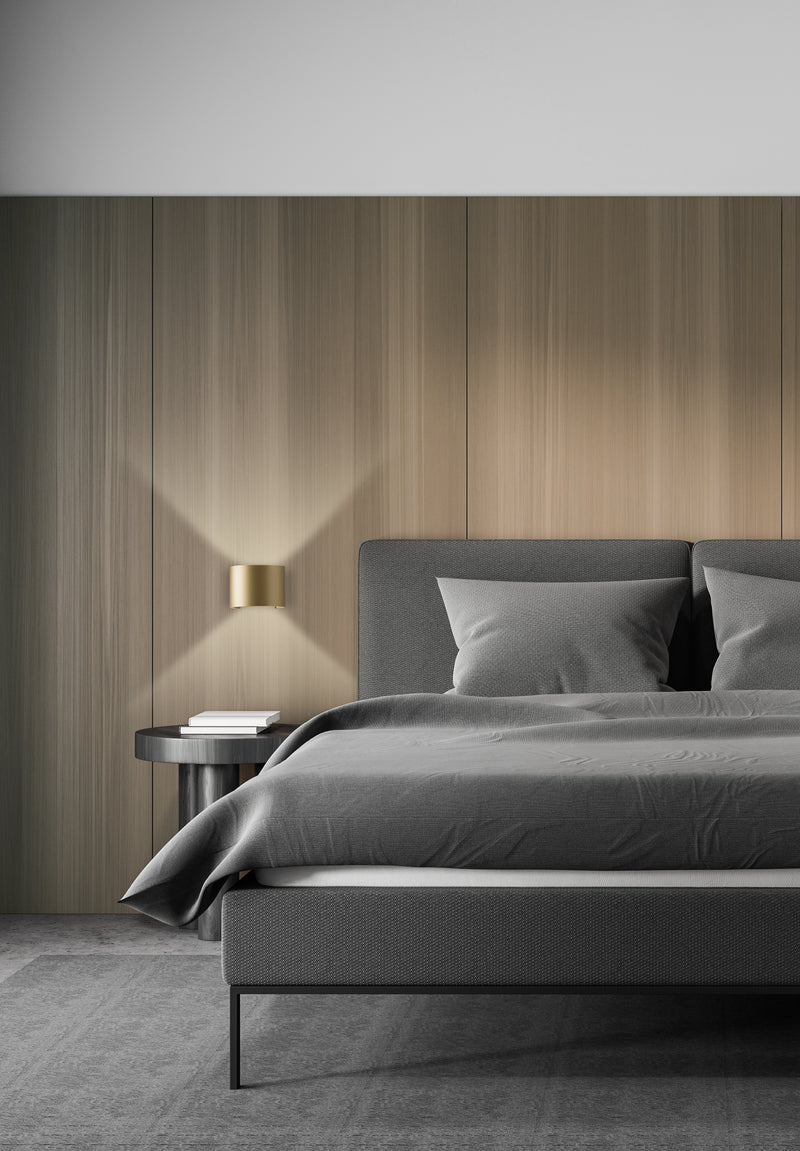 Chargez l&#39;image dans la visionneuse de la galerie, Applique murale LED dorée pour l&#39;intérieur et l&#39;extérieur
