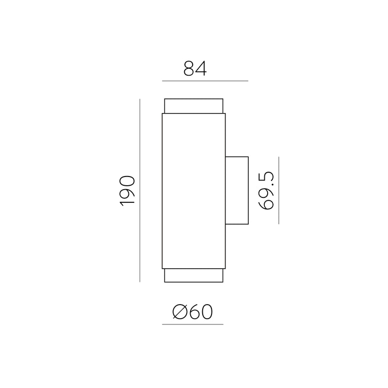 Chargez l&#39;image dans la visionneuse de la galerie, Applique murale LED Cob en aluminium noir
