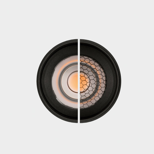 Applique murale LED Cob en aluminium noir