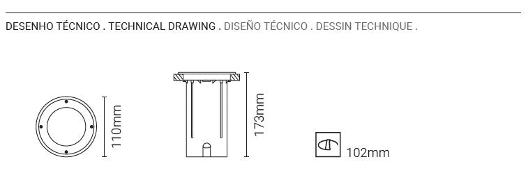 Load image into Gallery viewer, Projector de Chão Exterior Encastrar TROMILUX TROMILUX
