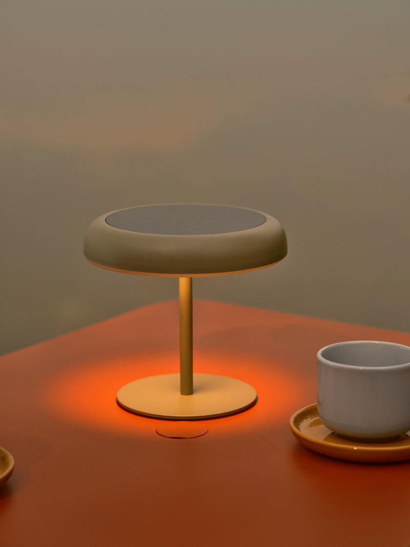 Carregue imagem no visualizador da galeriaCandeeiro de mesa portátil a bateria solar, sem fios, verde, exterior e interior - Elmer - Nordlux
