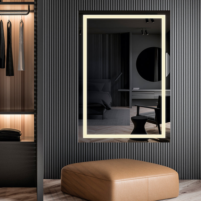 Load image into Gallery viewer, Mirror with 3000k LED light, 1100x700
