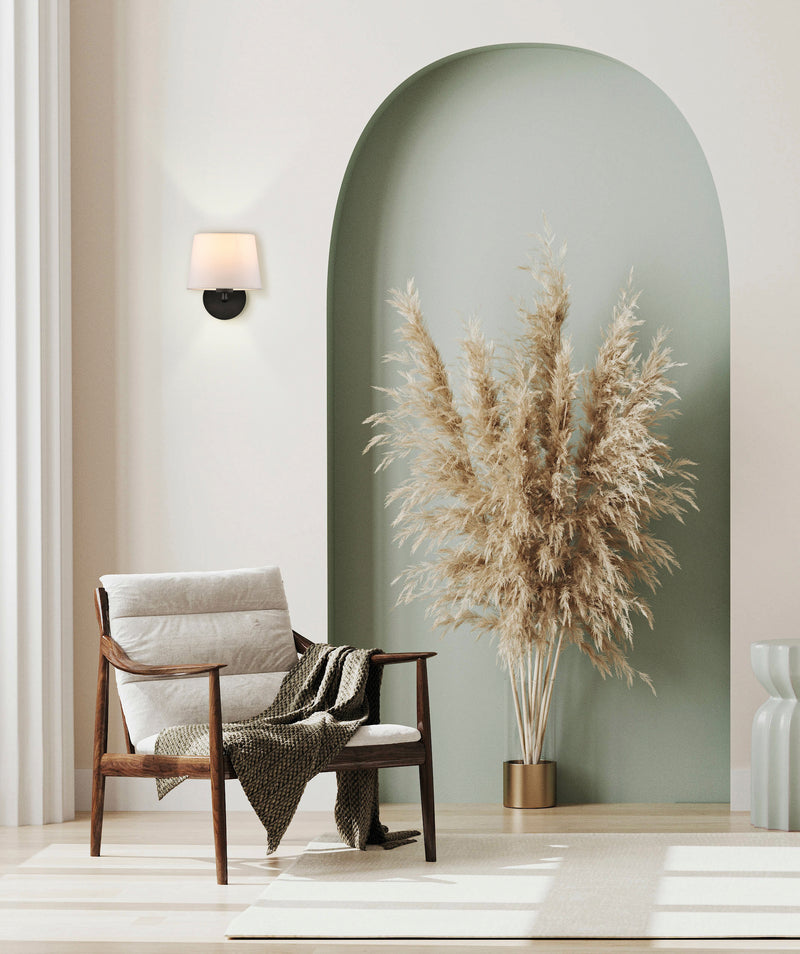 Carregue imagem no visualizador da galeriaAplique de parede preto, estilo clássico
