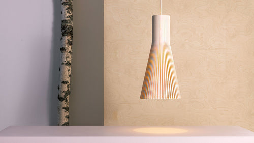 Secto 4200 loftslampe i træ - Secto Design