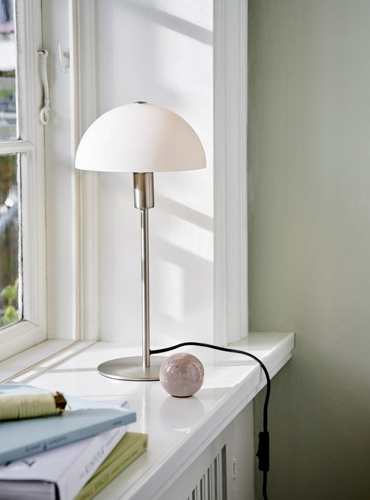 Candeeiro de Mesa com Abajur em Vidro Soprada Ellen NORDLUX